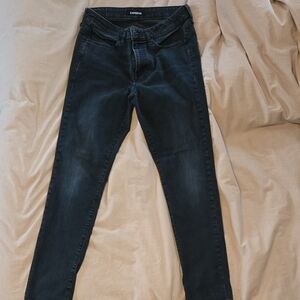 Express Men Midnight Blue Denim Jeans Men Slim Size 32x34